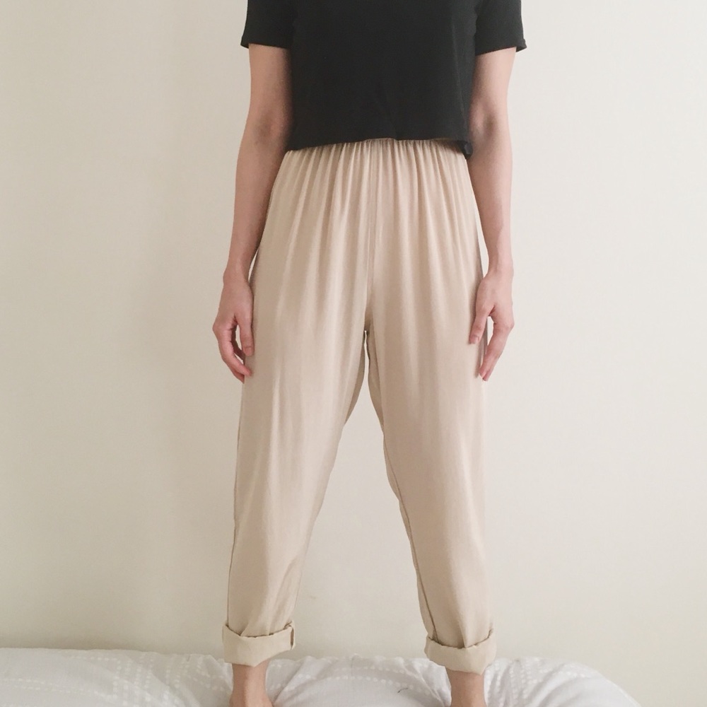 ES Tilda Pant in Silk Crepe. XS